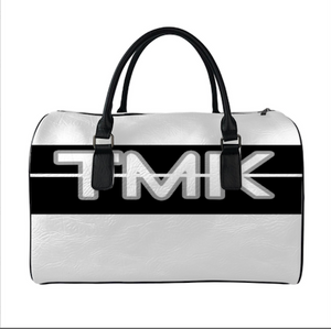 WHITE TMK Travel Bag